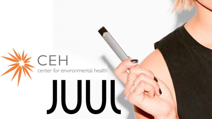 publicada para marca de cigarros electrónicos Juul