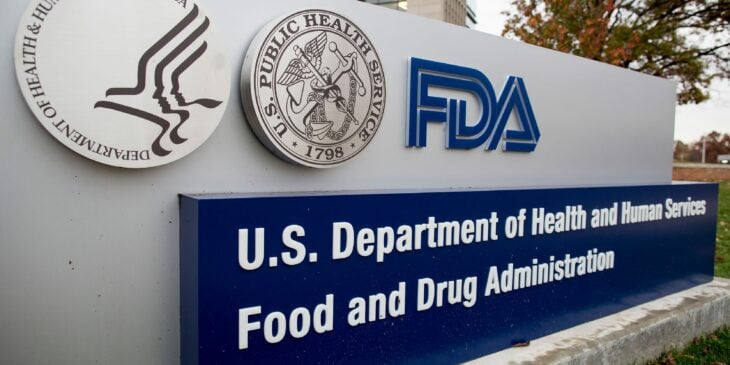 Administración de Alimentos y Medicamentos de Estados Unidos (FDA, por sus siglas en inglés)