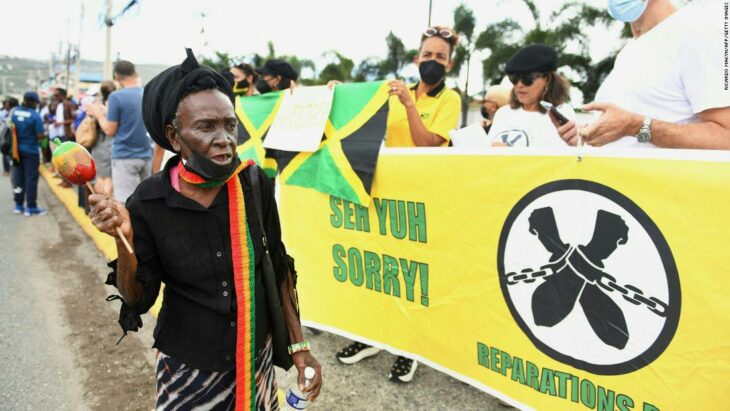 protest in Jamaica