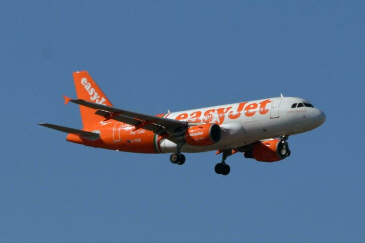 avión de easyjets