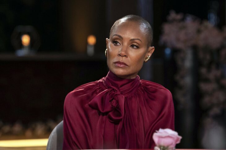 Jada Pinkett Smith en su programa Red Table Talk 