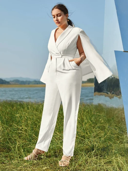 jumpuits color blanco; 14 Jumpsuits para olvidarte del clásico vestido de graduación