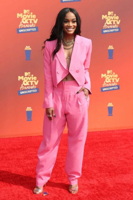 Rachel Lindsay Los mejores looks en la alfombra roja de los MTV Movie & TV Awards