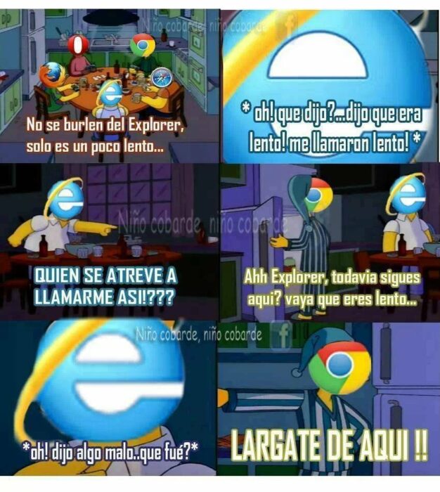 meme sobre internet explorer 