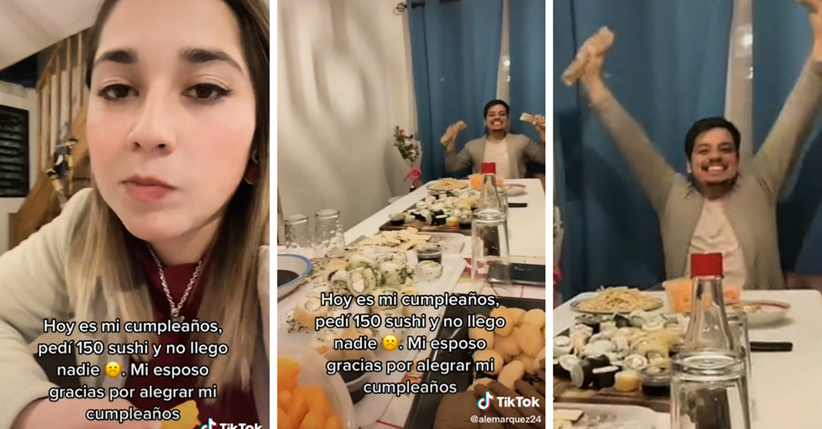 Woman ordered 150 sushi rolls for her birthday party but no one attended the celebration