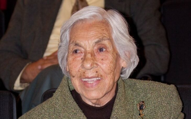 Eva Mange, abuela de Laura Zapata y Thalía 