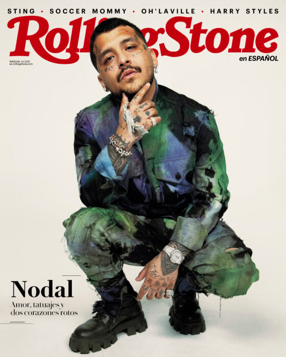Christian Nodal en la portada de la revista Rolling Stone en Español 