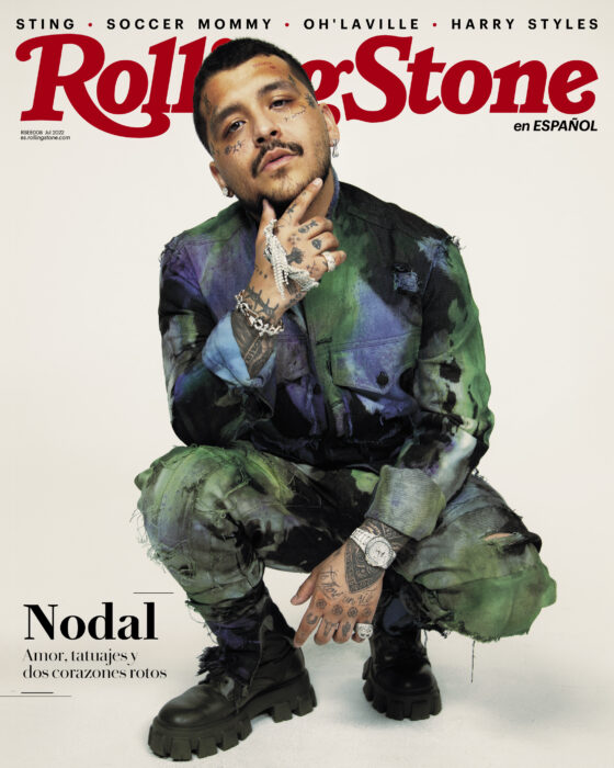 Christian Nodal en la portada de la revista Rolling Stone en Español 