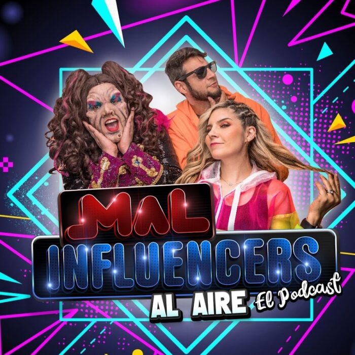 póster de los Mal Influencers el podcast en Youtube