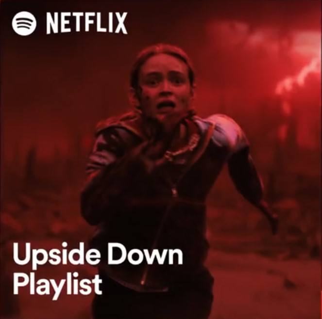 Portada de la playlist de Spotify que te dice que canción te salva de Vecna, el villano de Stranger Things