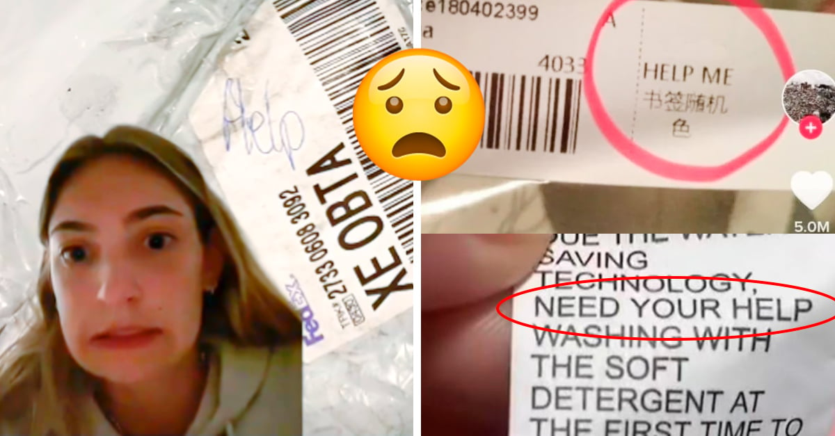 Shein workers send help messages on clothing labels