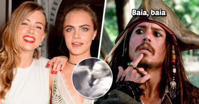 Video muestra que Amber Heard también engañó a Johnny Depp con Cara Delevingne