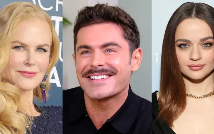 Zac Efron, Joey King y Nicole Kidman protagonizarán la nueva comedia romántica de Netflix