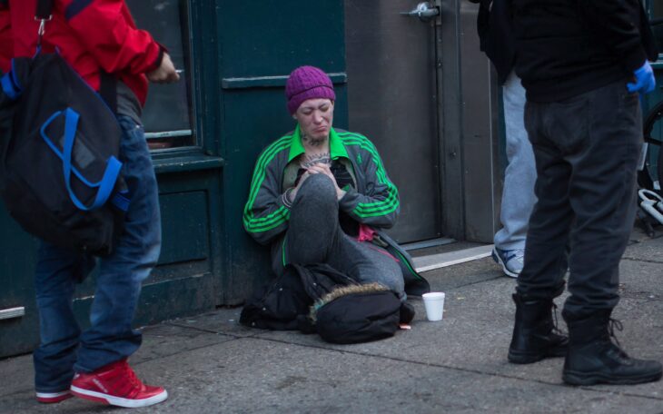 persona en situación de calle