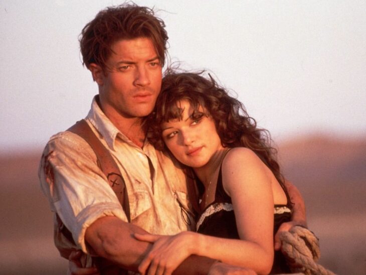 Rick and Evie in The Mummy movies