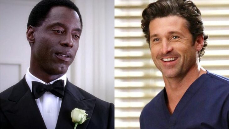 Isaiah Washington y Patrick Dempsey,  en Grey's Anatomy