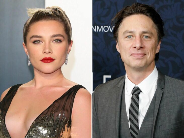 Florence Pugh y Zach Braff