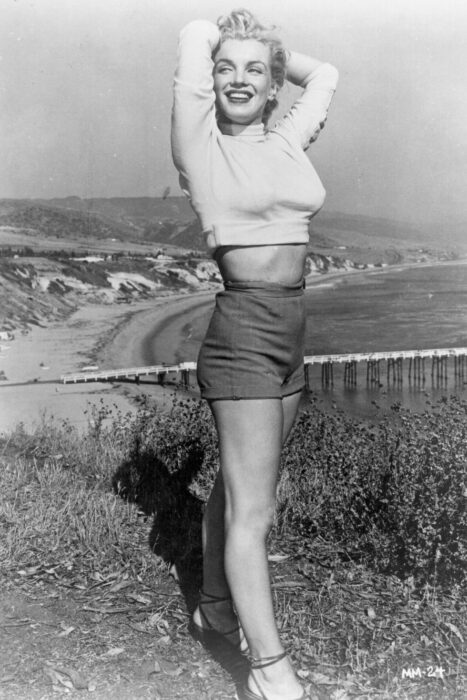 monroe on the beach