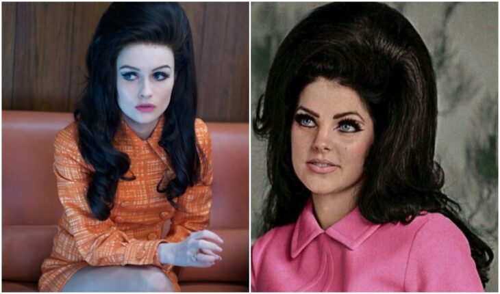 Olivia DeJonge como Priscilla Beaulieu Presley ;¡Idénticos! Así se veían los personajes de 'Elvis' en la vida real