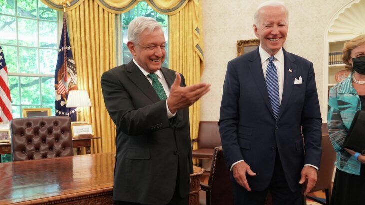 AMLO y Biden