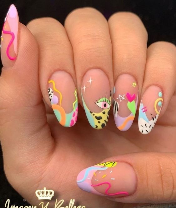 diseño aesthetic ;13 Ideas para darle un giro cool a tu clásica manicura francesa