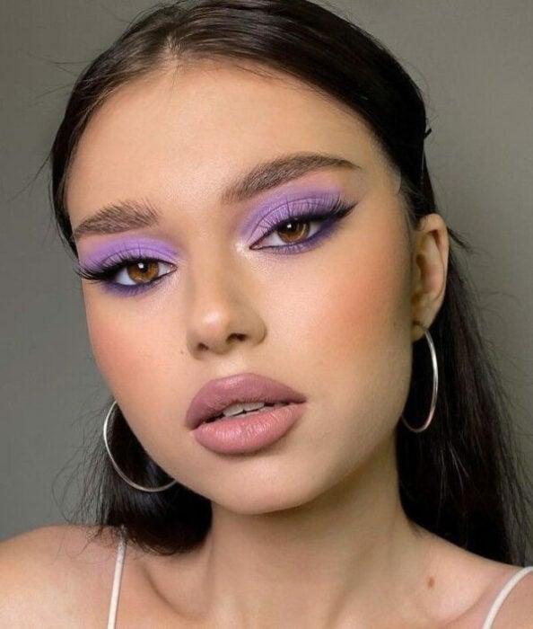 maquillaje sutil ;13 Ideas para usar sombras lila y ser la reina del glamour