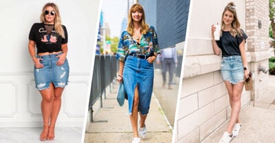 15 Faldas de mezclilla para que mandes a tus pantalones al fondo del armario