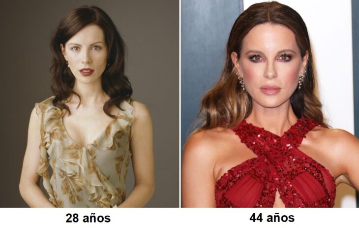 Kate Beckinsale antes y después