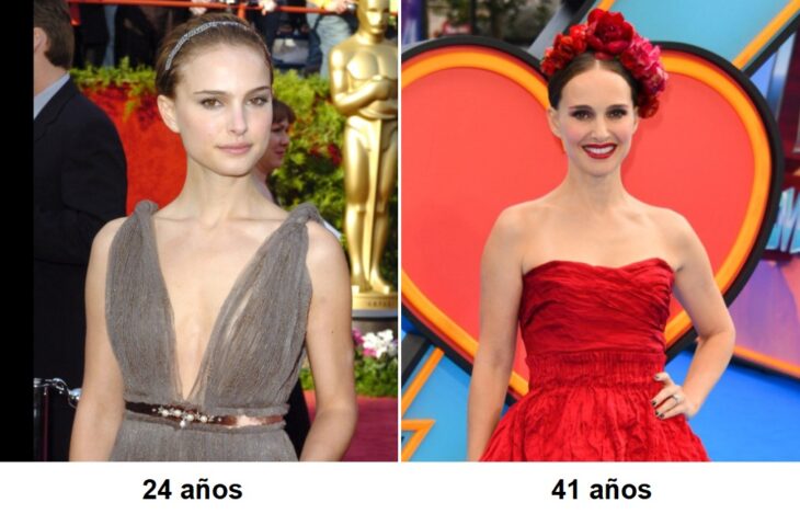 Natalie Portman antes y después