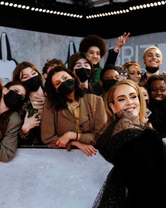 Adele y fans