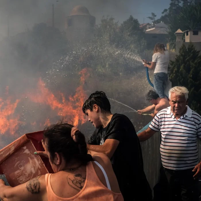 Incendios forestales en Europa