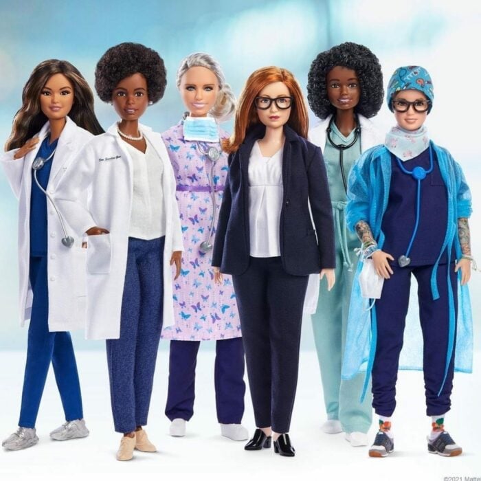 serie de muñecas Barbie inspiradas en doctoras