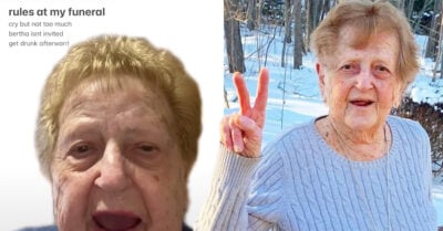 “¡No llores!” Abuelita pide que en su funeral los asistentes beban y la pasen bien