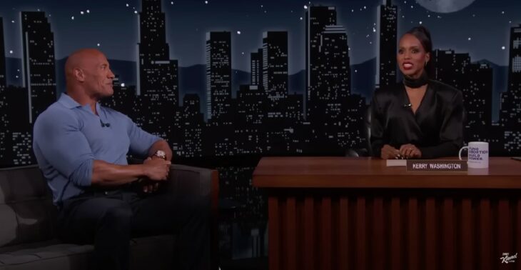 Dwayne Johnson "La Roca" en entrevista 