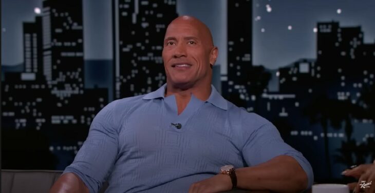 Dwayne Johnson en entrevista con jimmy Kimmel 