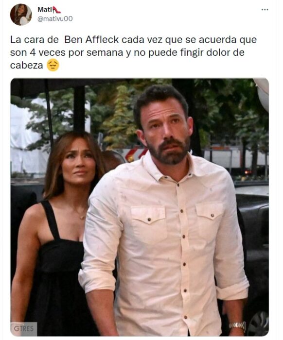 meme affleck dolor de cabeza