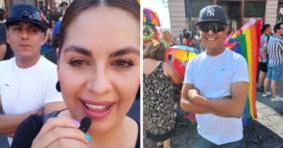 Llevó a su esposo homofóbico a una marcha del orgullo gay y su reacción se hace viral