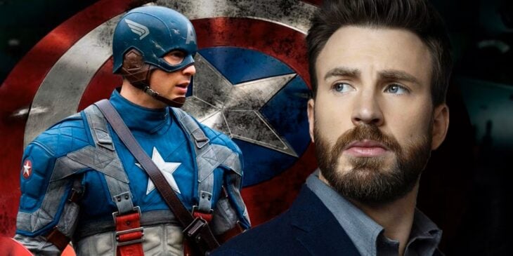 Chris Evans como el Capitán América