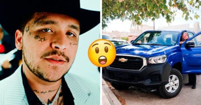 Christian Nodal le regala una camioneta a su exmaestro; se lo prometió en su infancia