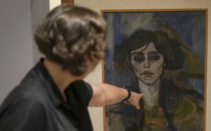 Museo israelí encuentra bocetos ocultos en un Modigliani