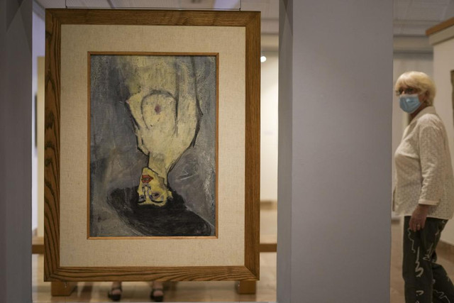 Museo israelí encuentra bocetos ocultos en un Modigliani