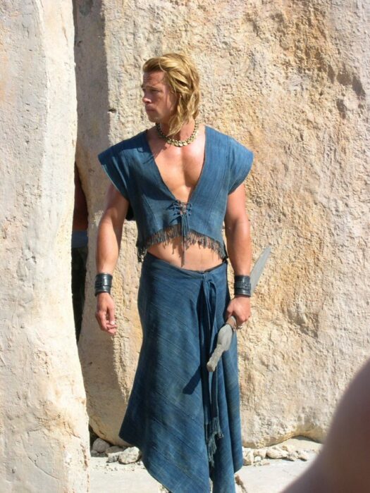 Brad Pitt en Troya