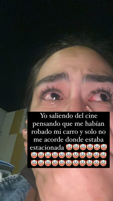 chica llorando