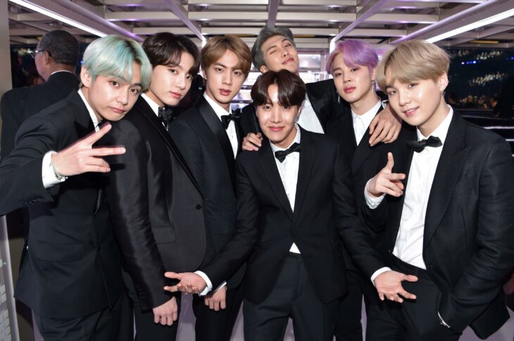 Integrantes de la banda de K-Pop BTS