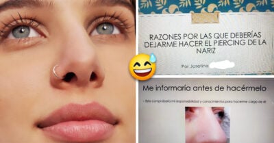 Le hizo una presentación en PowerPoint a su mamá para que la deje hacerse un Piercing