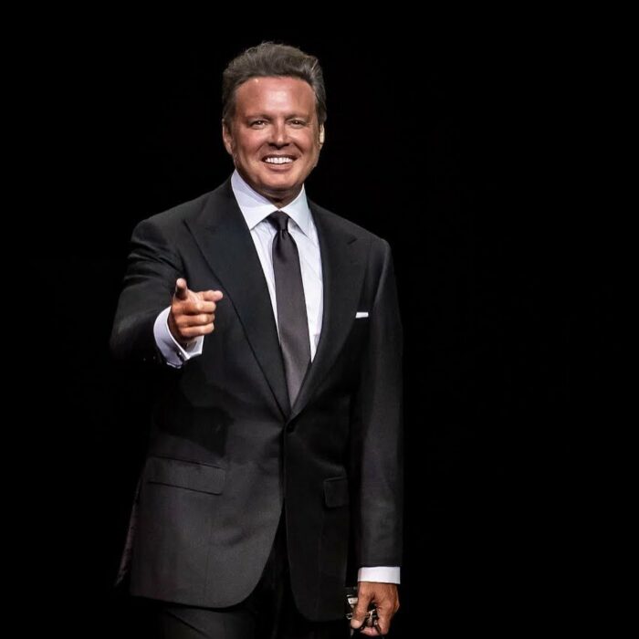 Photograph of the singer Luis Miguel 