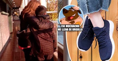 Maestra le regala zapatos a su alumno y él se los da a su mamá: “ella los necesita más”