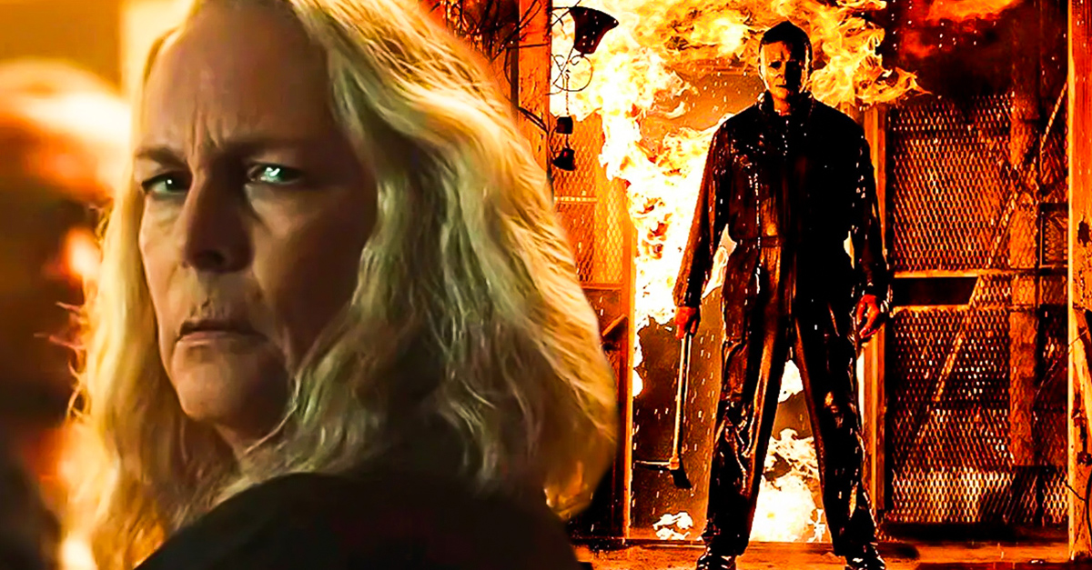 Michael Mayers and Jamie Lee Curtis return! The trailer for 'Halloween