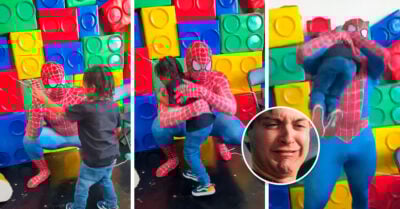 Papá gasta sus ahorros para comprar un traje de Spider-Man y sorprender a su hijo