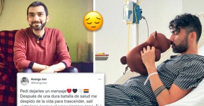 Tuitero escribió un emotivo mensaje de despedida antes de perder la batalla